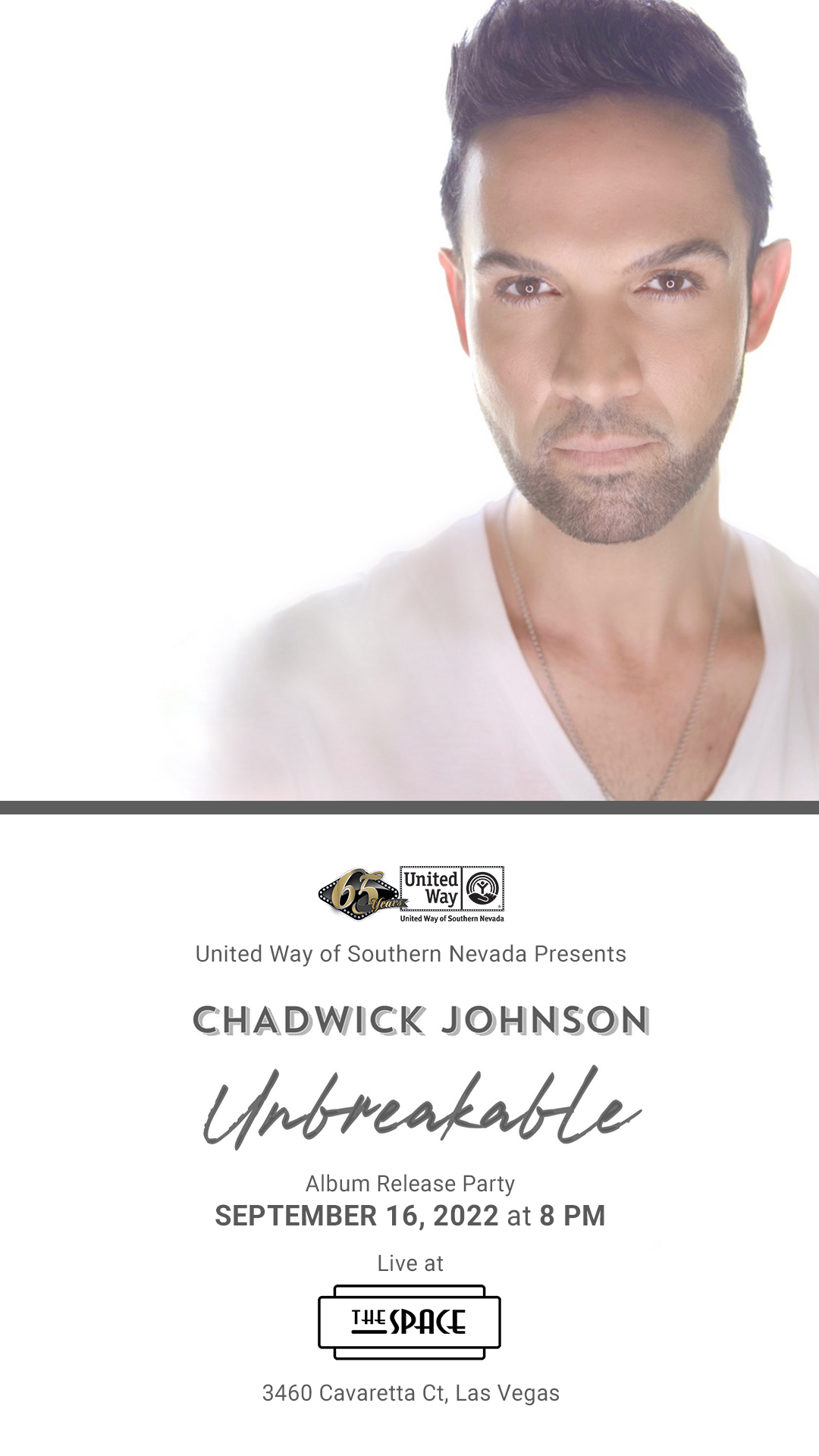 United Way of Southern Nevada Presents Chadwick Johnson Album Release Show